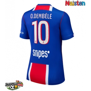Paris Saint-Germain Ousmane Dembele #10 Kotipaita Naisten 2026-27 Lyhythihainen